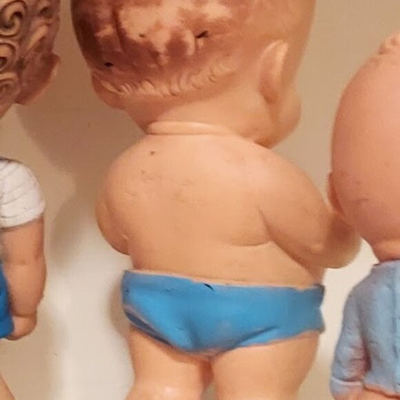 Lot of 3 Vtg Rubber Squeak Toys from 1960's Edward Mobley , Ruth Newton - Picture 9 of 12